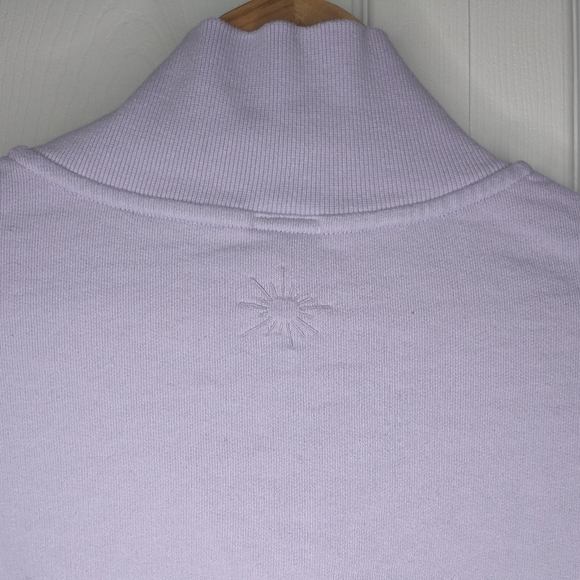 OFFLINE by Aerie Cropped 1/4 Zip - Purple - Size M - Picture 4 of 6